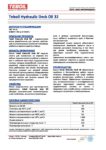 Техническое описание (TDS) Teboil Hydraulic Deck Oil 32 Техническое описание (TDS) Teboil Hydraulic Deck Oil 32