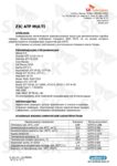 Техническое описание (TDS) ZIC ATF Multi