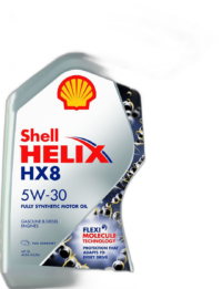 Масло моторное Shell Helix HX8 Synthetic 5/30 API SL/CF (4 л.)