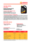 Техническое описание (TDS) Devon Diesel CH-4_SL SAE 10W-40, 15W-40, 20W-50 Техническое описание (TDS) Devon Diesel CH-4_SL SAE 10W-40, 15W-40, 20W-50
