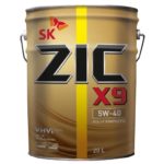 Масло моторное ZIC X9 5/40 API SN/CF (20 л.)
