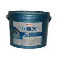 Смазка антифрикционная водостойкая Sintec Литол-24 (9.5 кг.)