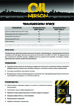 Техническое описание (TDS) Nerson Transmission Force 80W-140, 85W-140