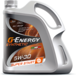 Масло моторное Gazpromneft G-Energy Synthetic Super Start 5/30 API SN/CF ACEA C3 (3,39 кг, 4 л.)