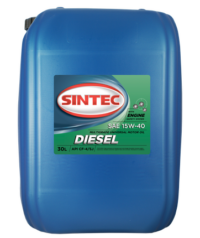 Масло моторное Sintoil/Sintec Diesel 15/40 API CF-4/CF/SJ (30 л.)