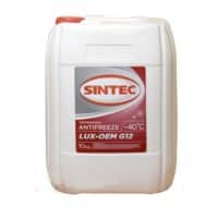 Антифриз Sintec Luxe G-12 Red концентрат (10 кг.)