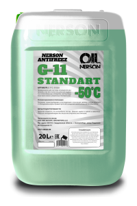 Антифриз Nerson HD Standart G-11 (-50) зеленый (20 л.)
