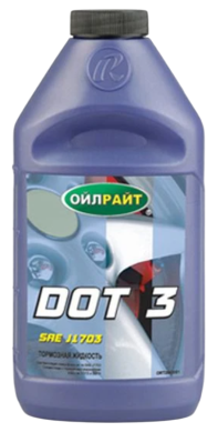 Жидкость тормозная Oil Right Dot-3 (0,455 кг.)