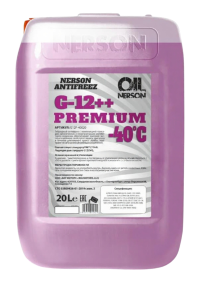 Антифриз Nerson HD Premium G-12++ (-40) фиолетовый (20 л.)