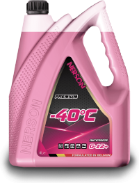 Антифриз Nerson HD Premium G-12+ (-40) красный (4 л.)