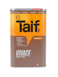 Масло моторное Taif Vivace PAO 10/40 API SN/CF ACEA A3/B4 (1 л.)