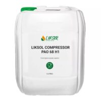 Масло компрессорное пищевое Liksir Liksol Compressor PAO 68 H1 (5 л.)