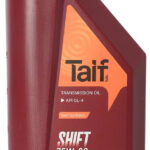 Масло трансмиссионное Taif SHIFT 80/90 API GL-4 (1 л.)