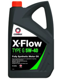 Масло моторное Comma X-FLOW TYPE G 5/40 API SN/CF ACEA A3/B4 (5 л.)