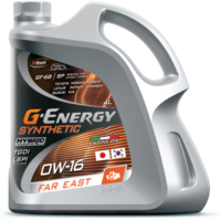 Масло моторное Gazpromneft G-Energy Synthetic Far East 0/16 API SP (4 л.)