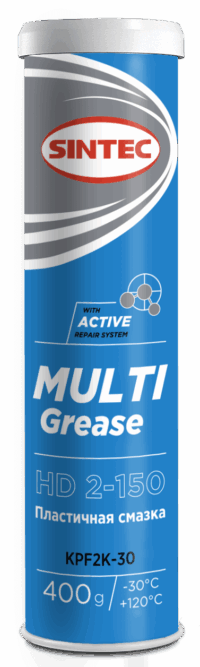 Смазка автомобильная литиевая Sintec Multi Grease EP 2-150 HD (0,4 кг.)